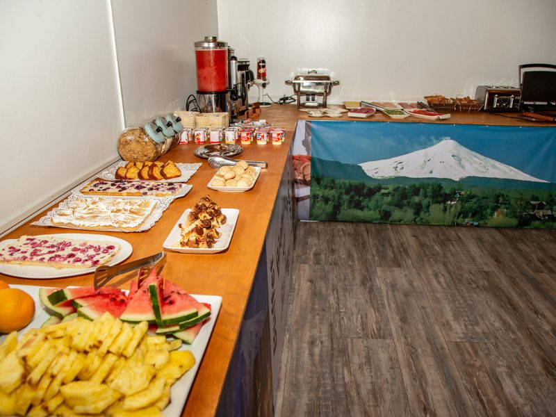 Hotel en pucon con desayuno buffet